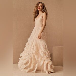 NWT BHLDN Marchesa Notte Greer Gown | Size 2 | Blush